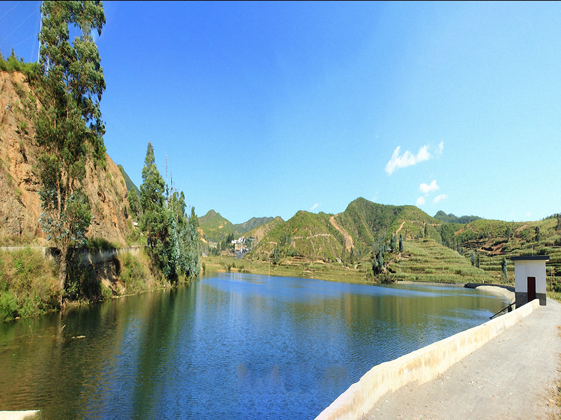 自羌朗秧田海水库