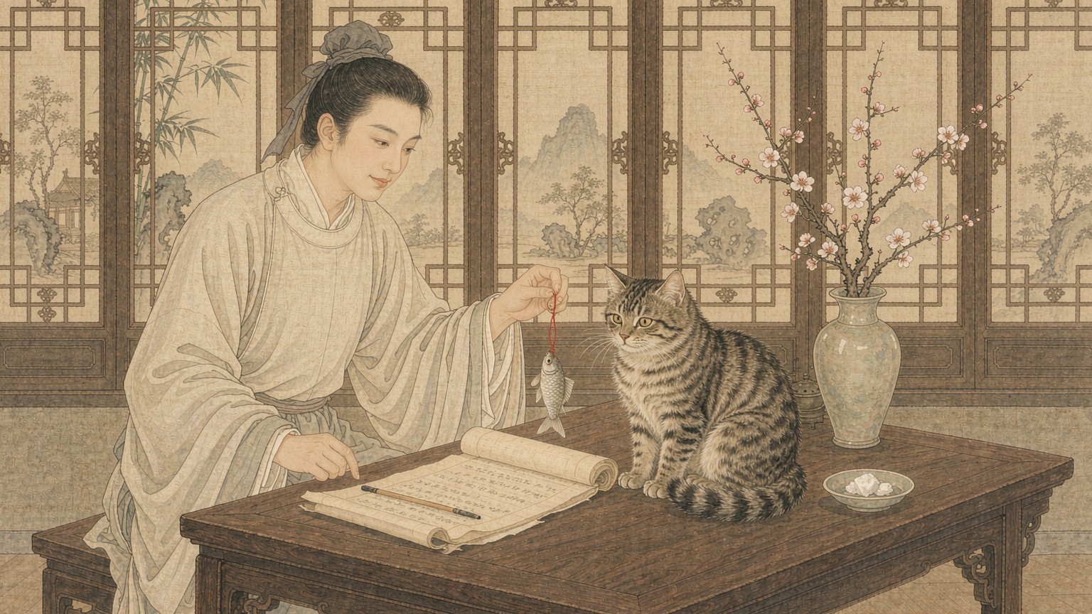 聘只猫要送盐？陆游为它写诗十余首，宋朝人养猫的仪式感藏不住了