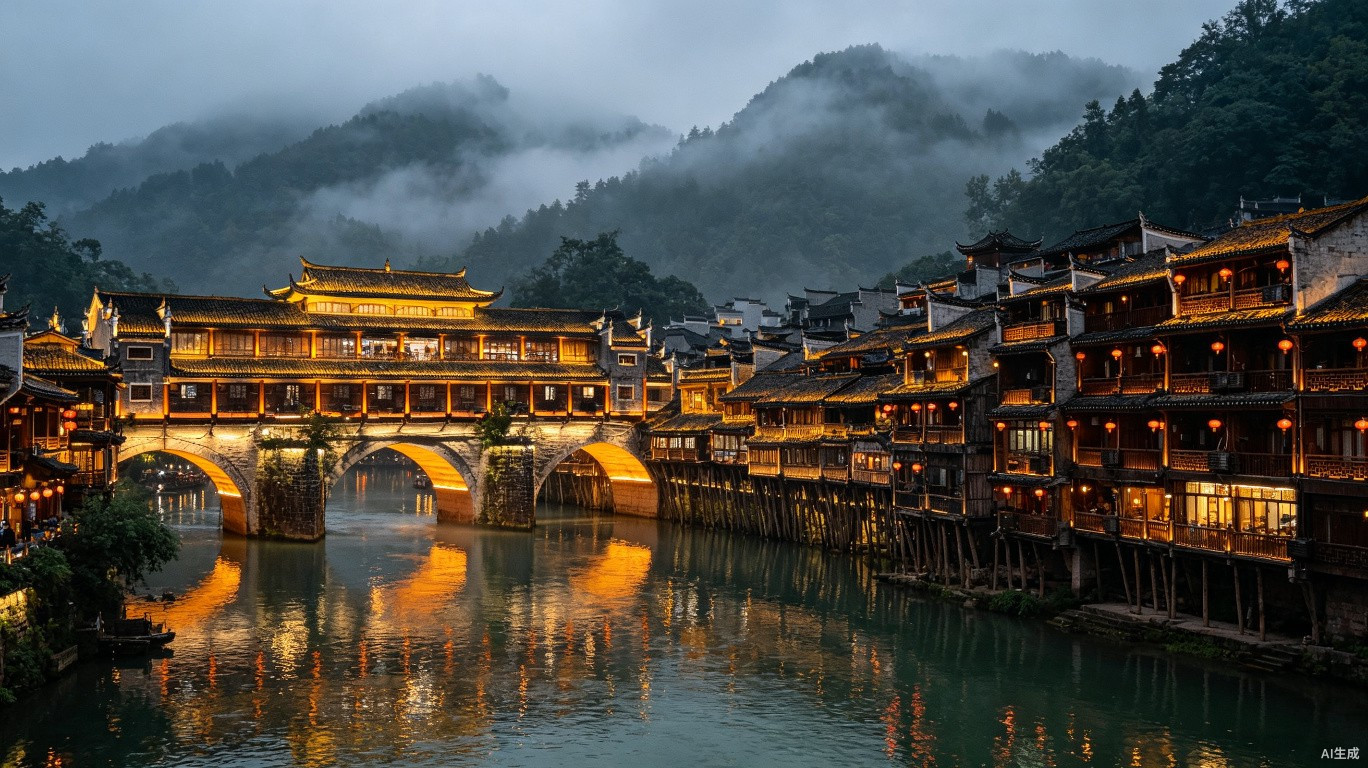 凤凰：沱江畔的边城传奇