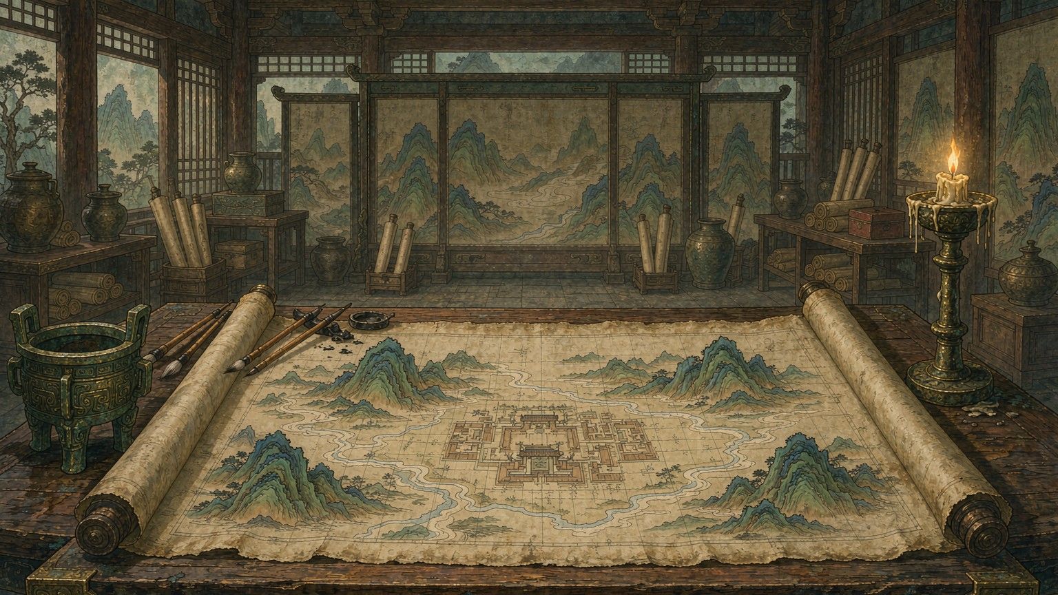 两千年前的地图能有多准？马王堆挖出西汉布防图，晋朝人定下六条画图铁律