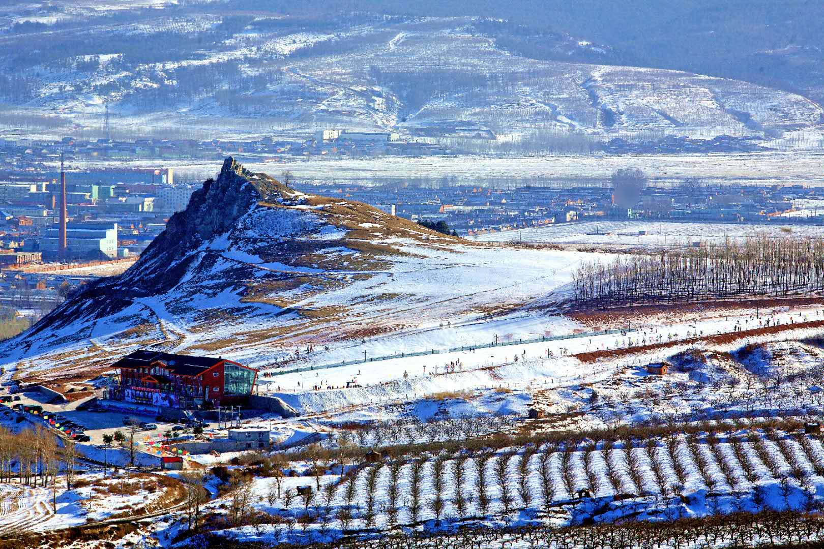 延边海兰江滑雪场