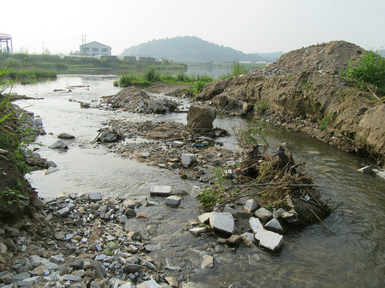 干沟子河河口