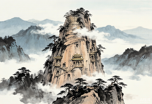 麦积山:因形似麦垛得名的陇上佛国