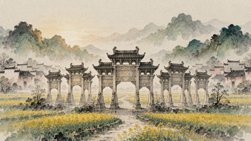 棠梨树荫下的七座牌坊:一个村庄用植物给自己取的名字