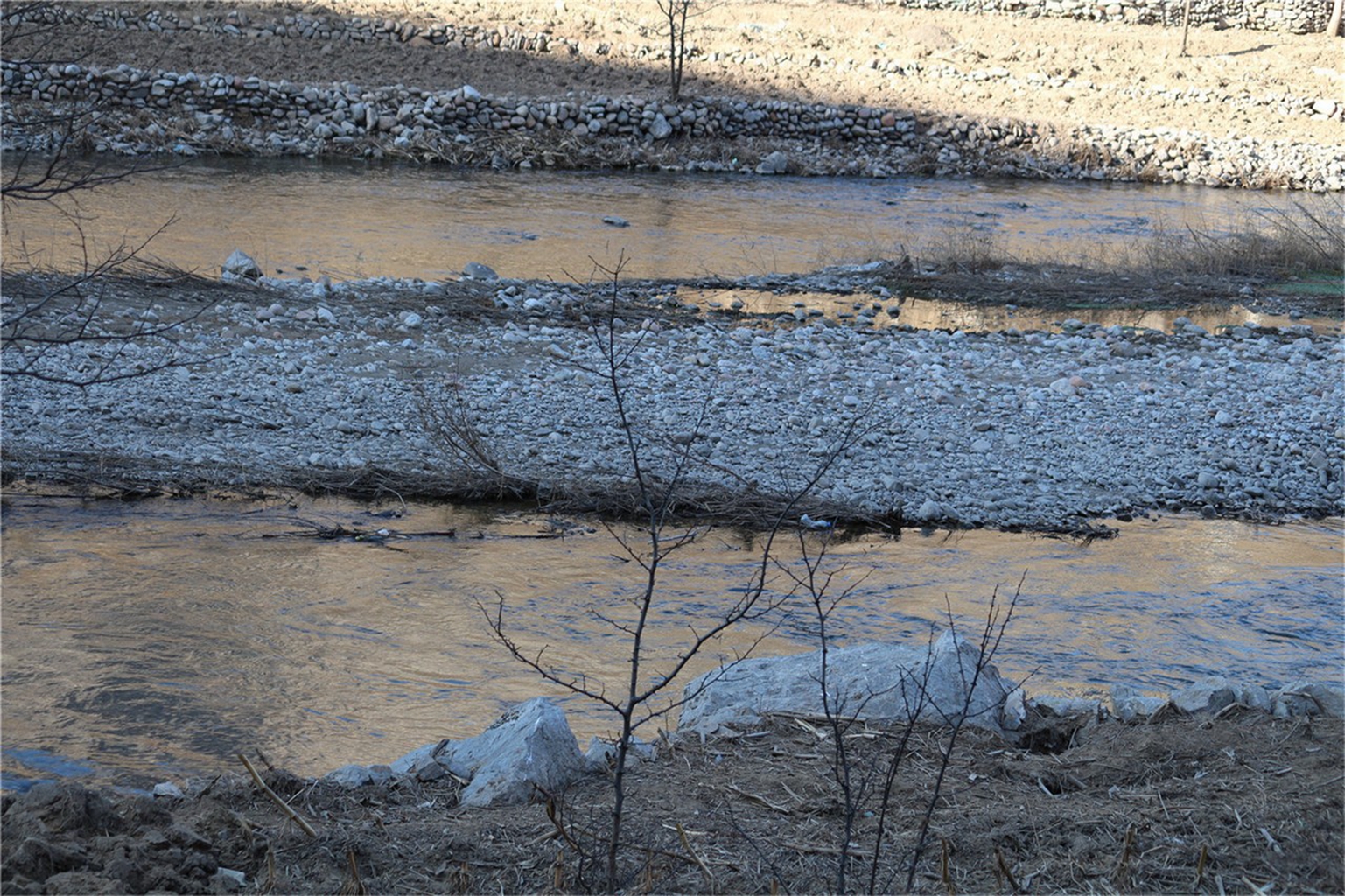 虒阳河清水河河口