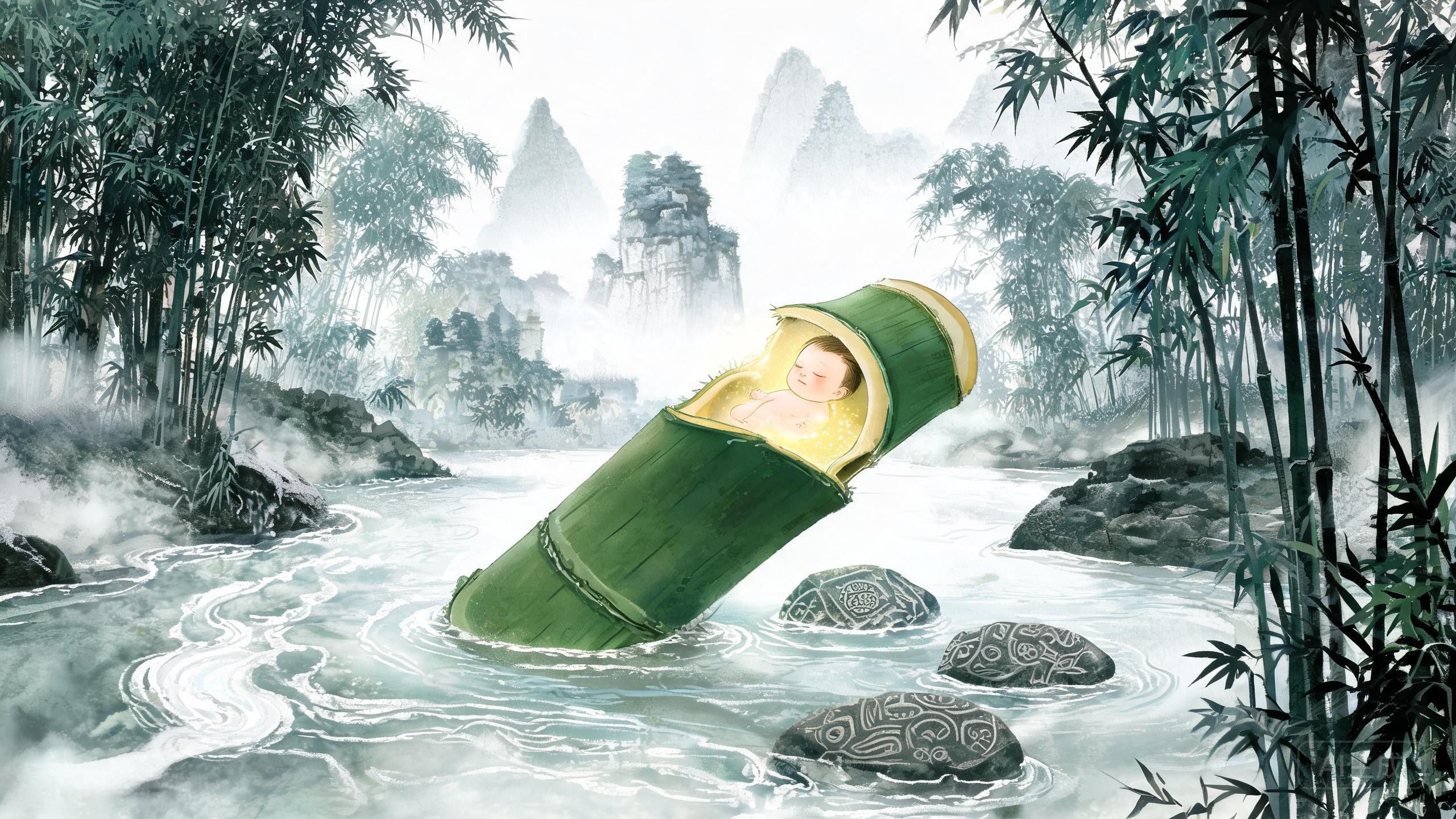 夜郎竹王:一节三竹漂来一个王,为何整个西南都拜他?