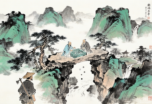 烂柯山:王质观棋一局,人间已过百年