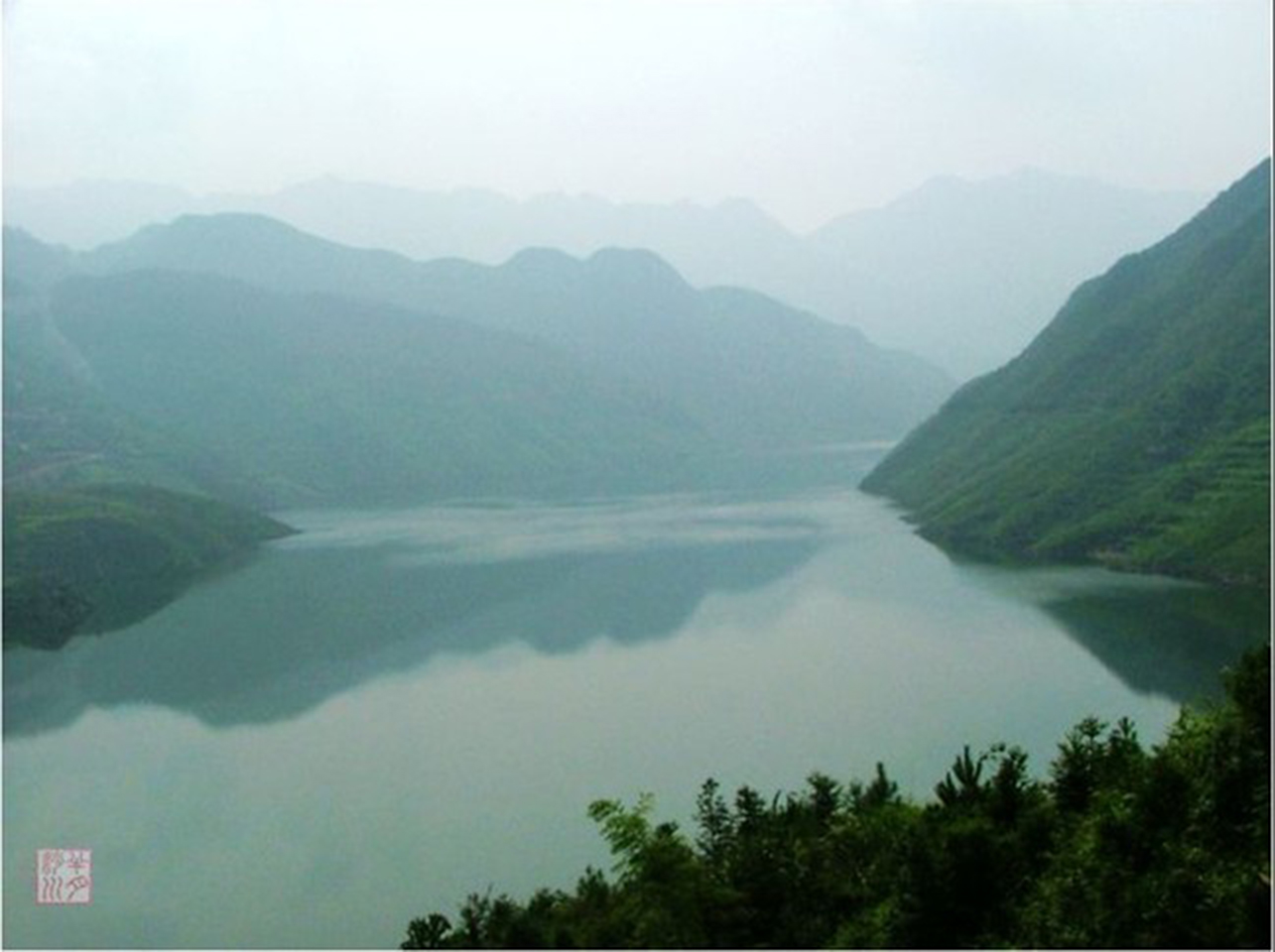 千峡湖景区