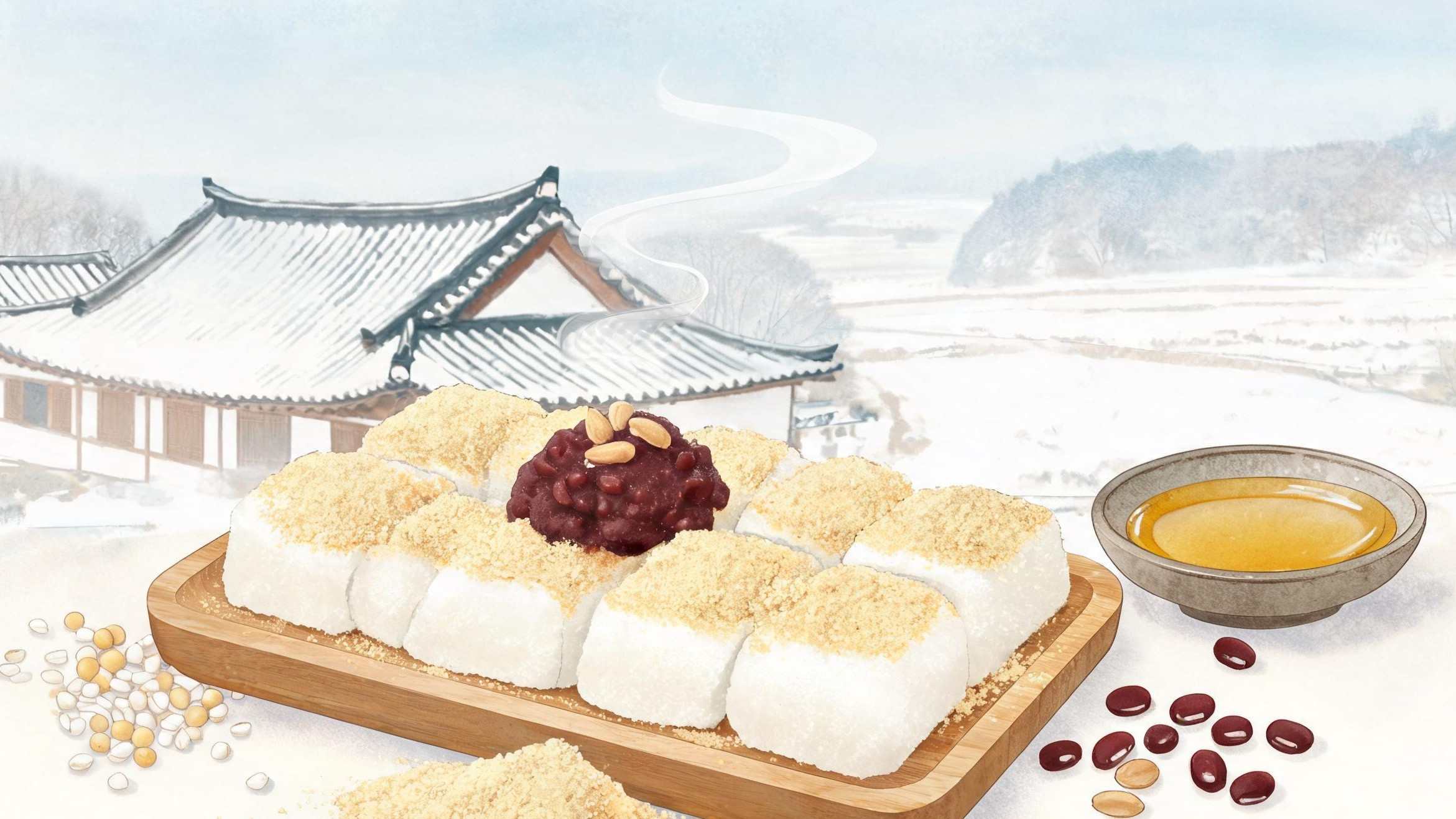 木槌捶出的团圆味:延边朝鲜族打糕