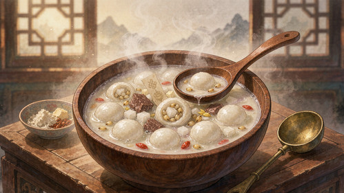 藏历年末那碗面疙瘩,为什么要包进纸条和石子