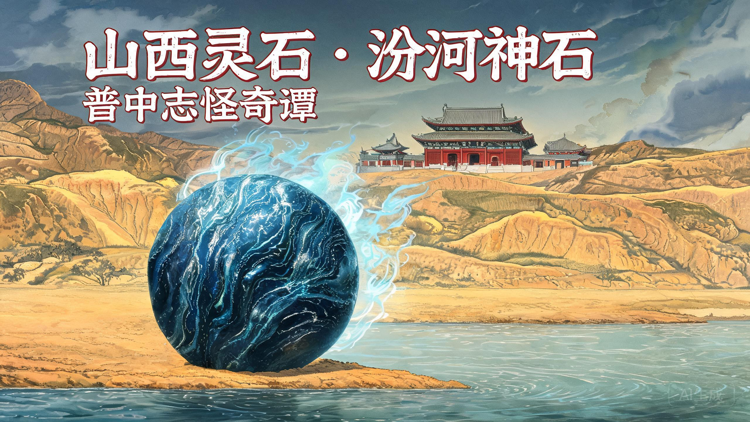 「灵石县」：隋文帝封的中国唯一灵石县，天外神石镇城千年