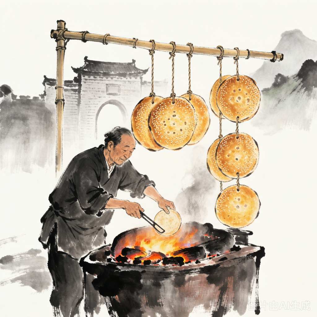 光饼:福建建瓯这枚带孔的小饼,为何要叫抗倭名将的名字