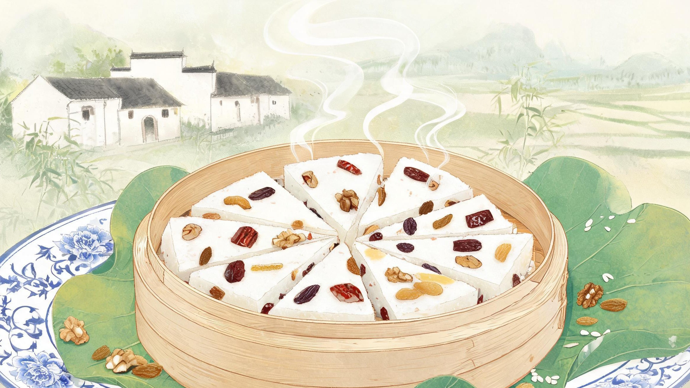 崇明糕:长江口沙岛的一甑年味,吃出步步登高的好彩头