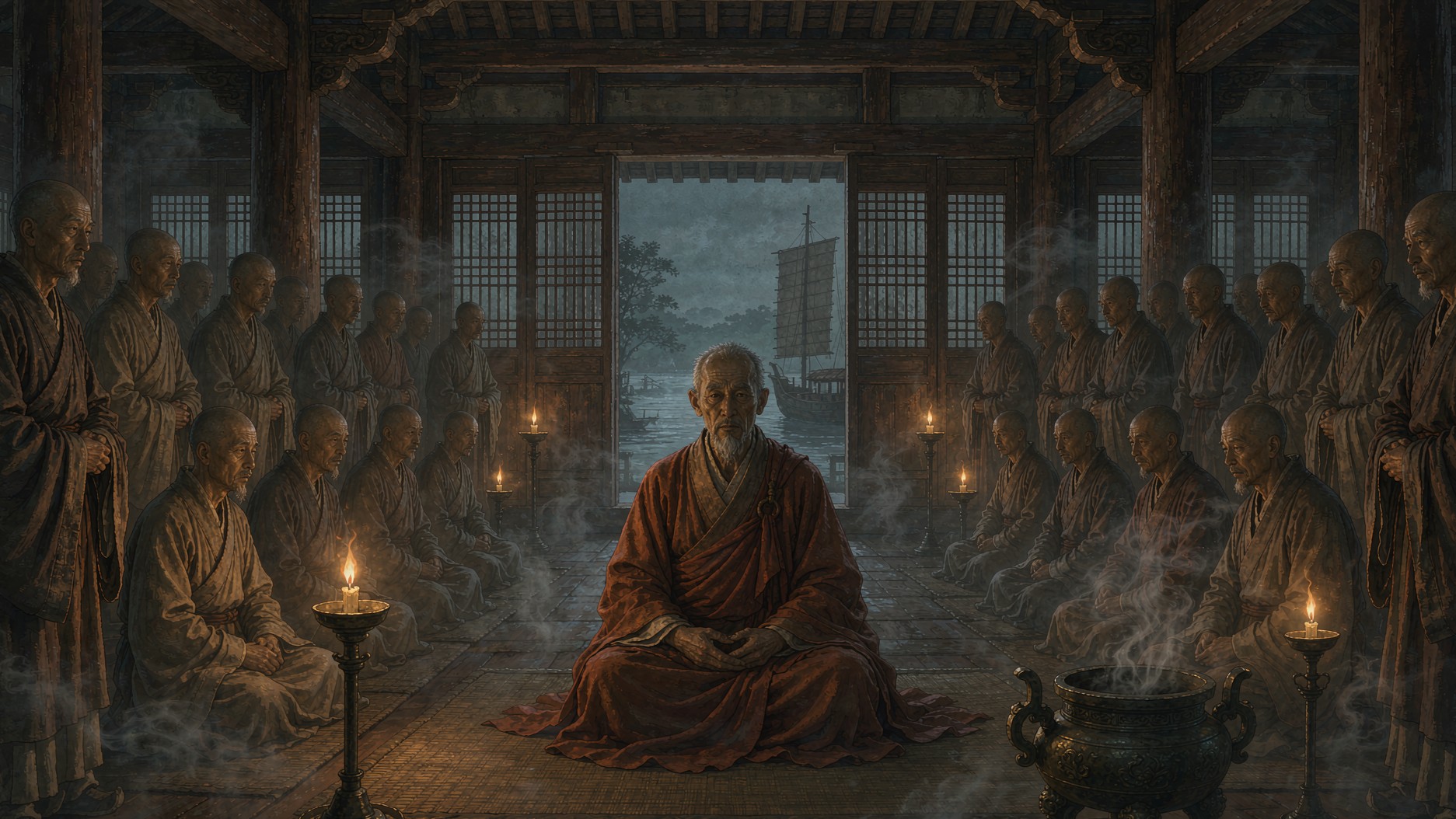 鉴真第六次出海时已经瞎了，他为什么还要去日本？