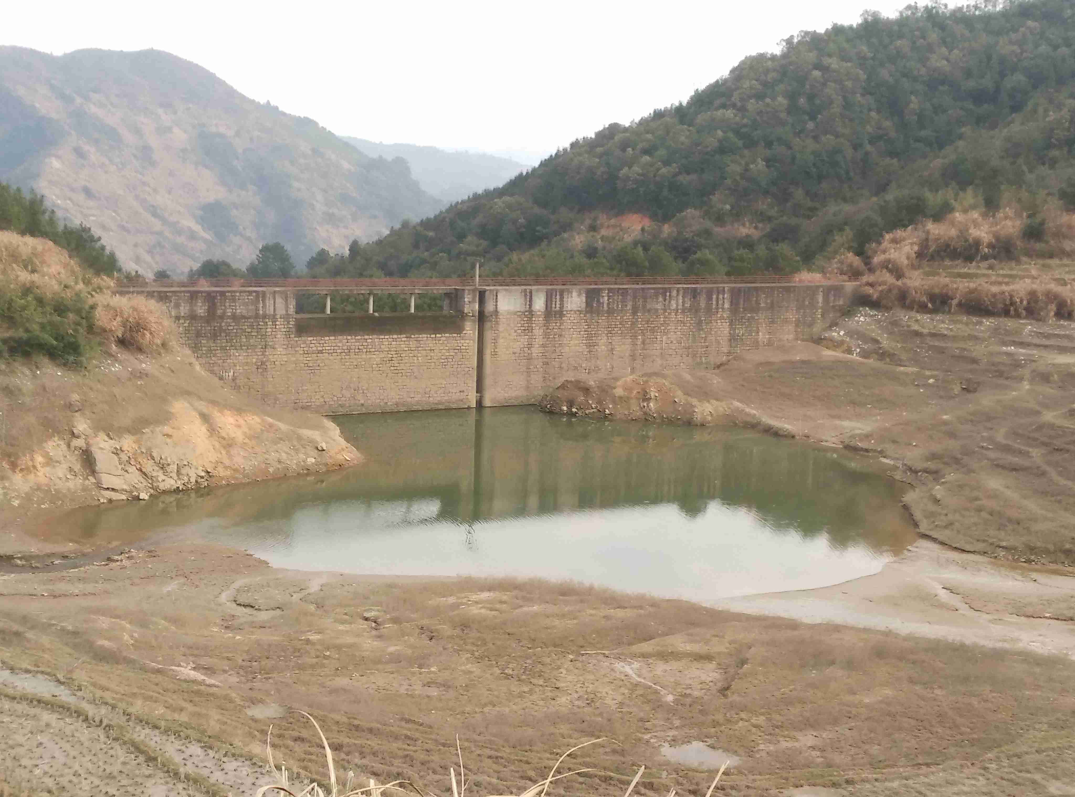 许村区间湖边水库