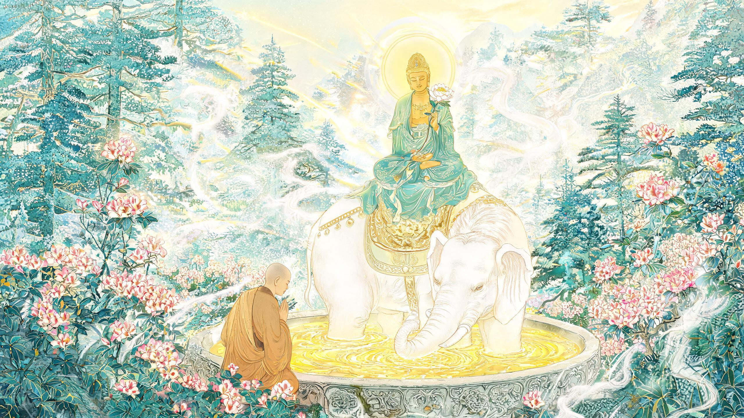 峨眉山洗象池:甲子年回銮的普贤白象