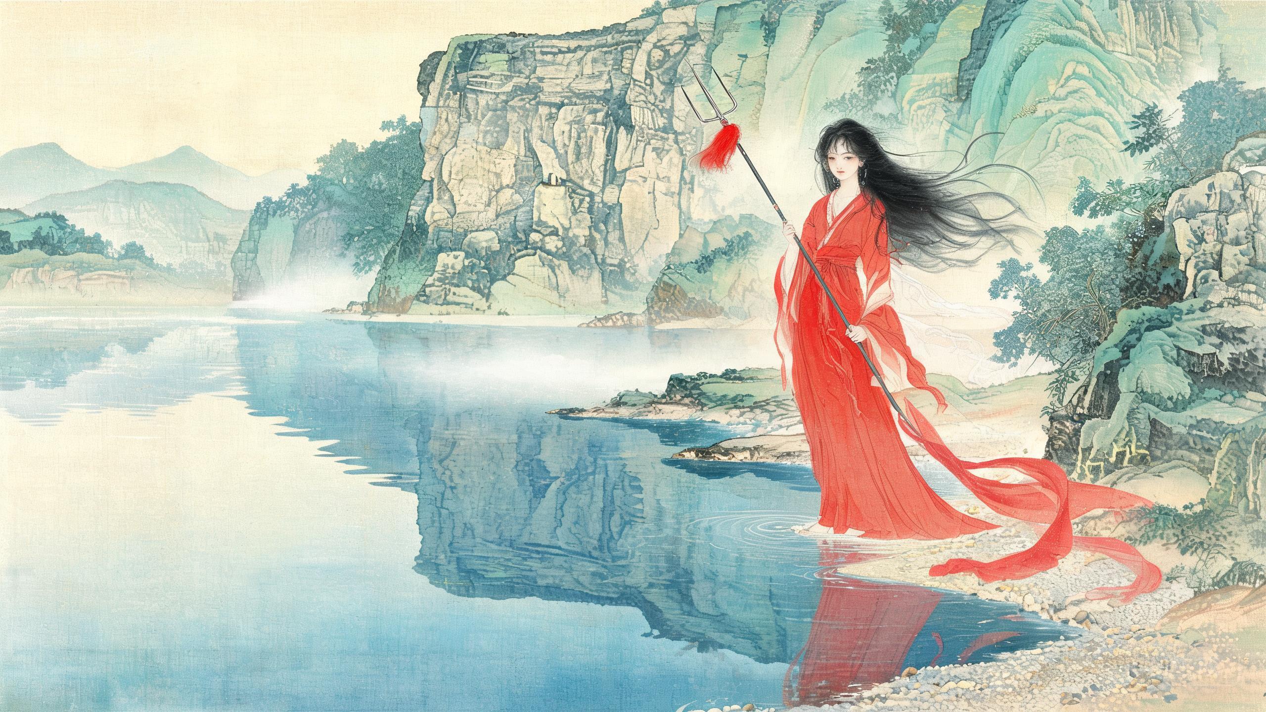 红罗女：镜泊湖里，那个不肯嫁给渤海王的红衣渔女