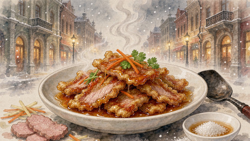 锅包肉:一盘为外国人改出来的菜,为什么连名字都改了