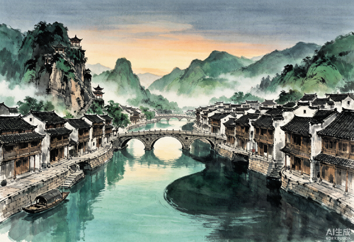 镇远古城:舞阳河画出的太极名镇