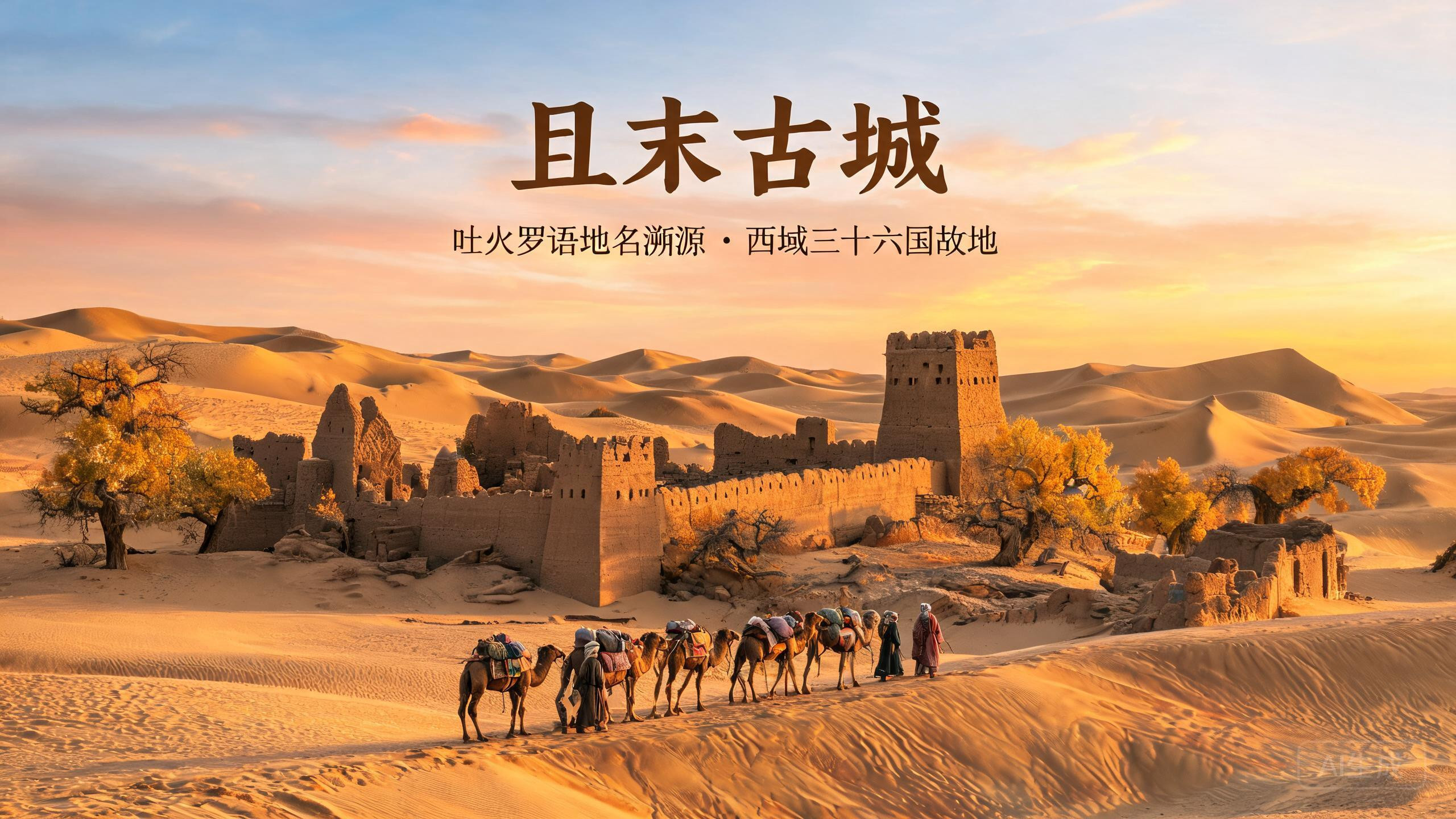 且末:塔克拉玛干南缘的丝路明珠,吐火罗语的地名活化石