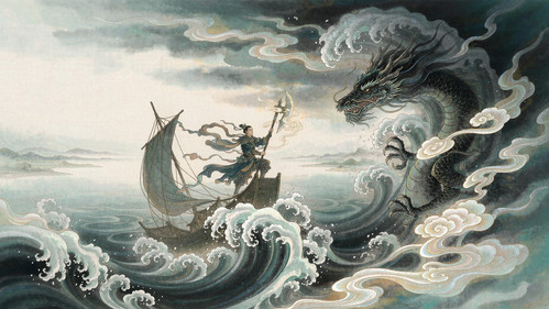 湘江船工拜的少年神：十六岁的杨泗提斧下江，斩的是哪条孽龙