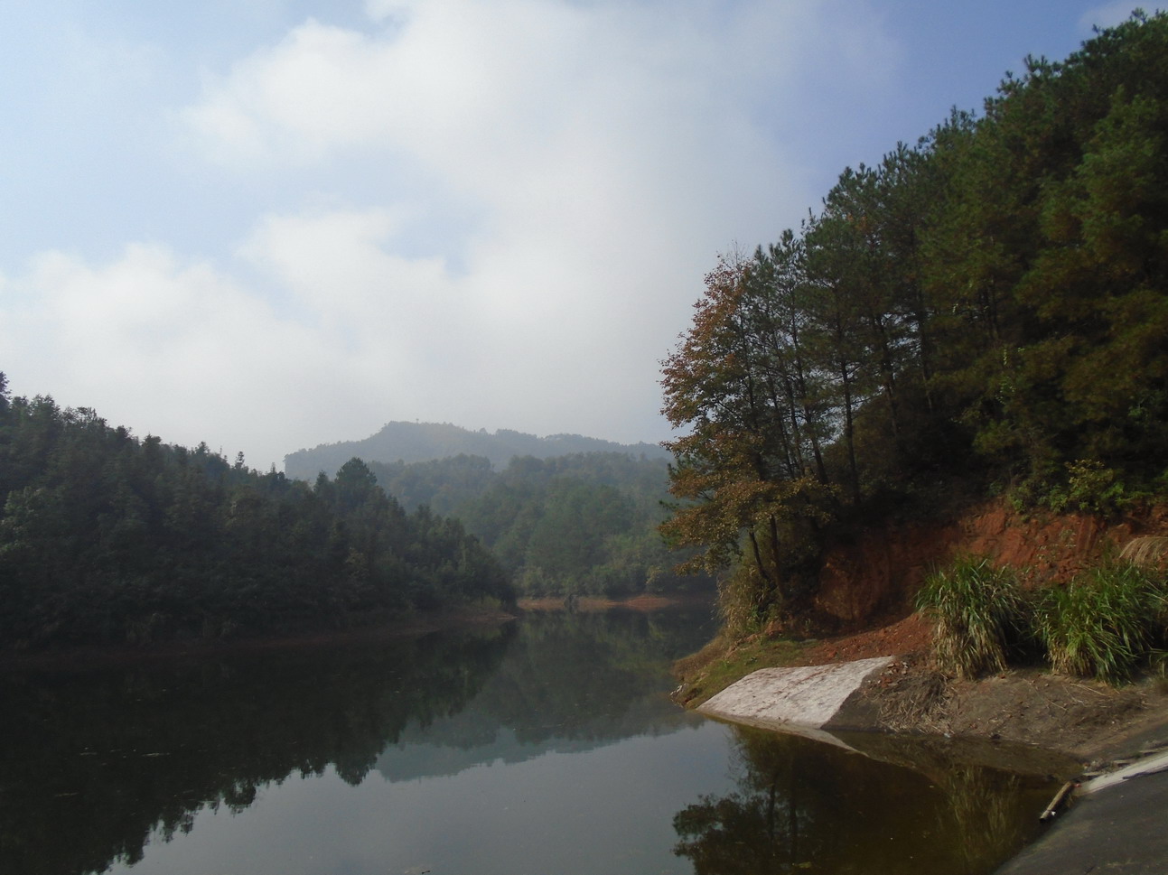 黄河冲水库