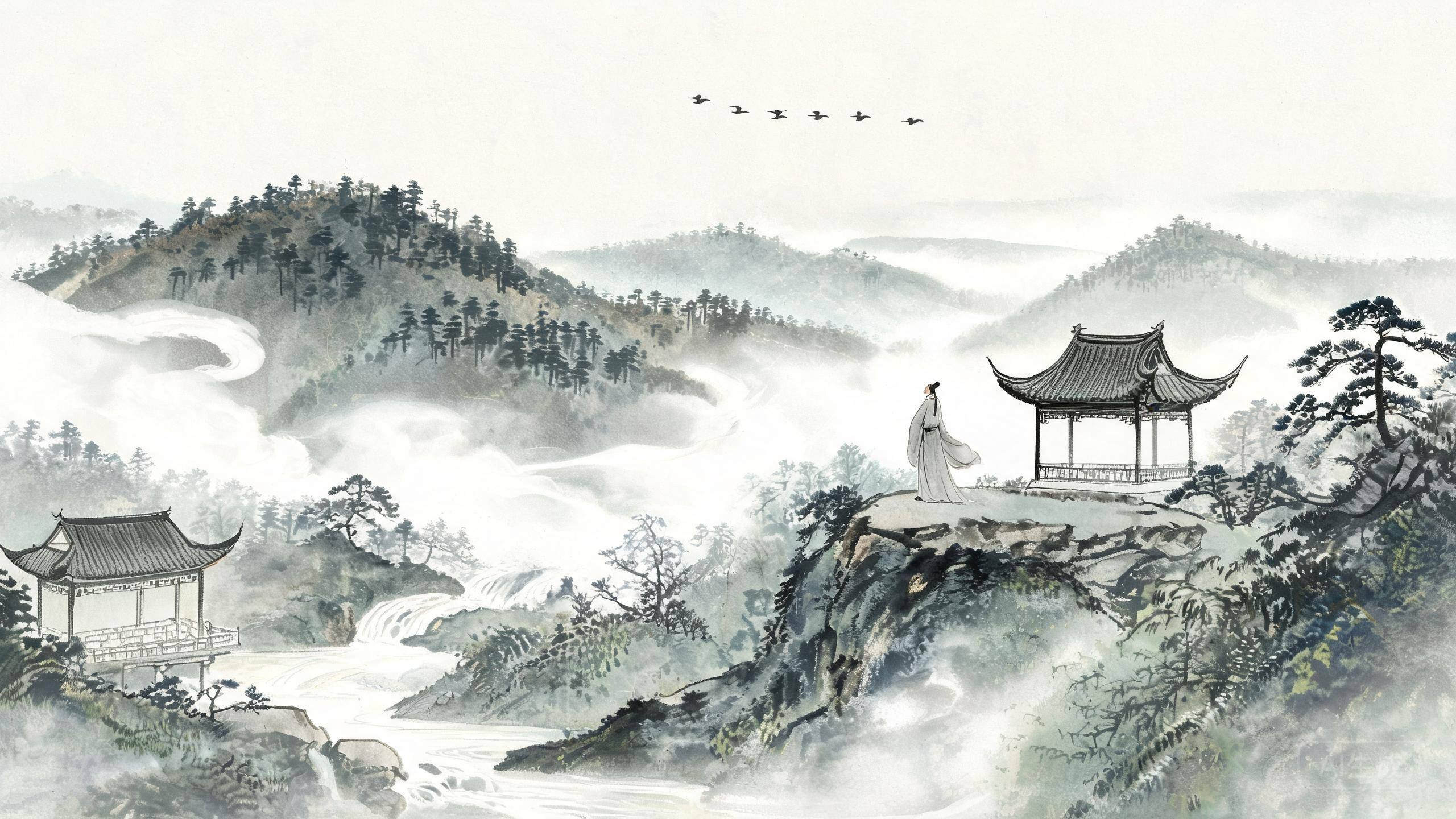 「敬亭山」：因为李白一首诗，江南小山成了千年