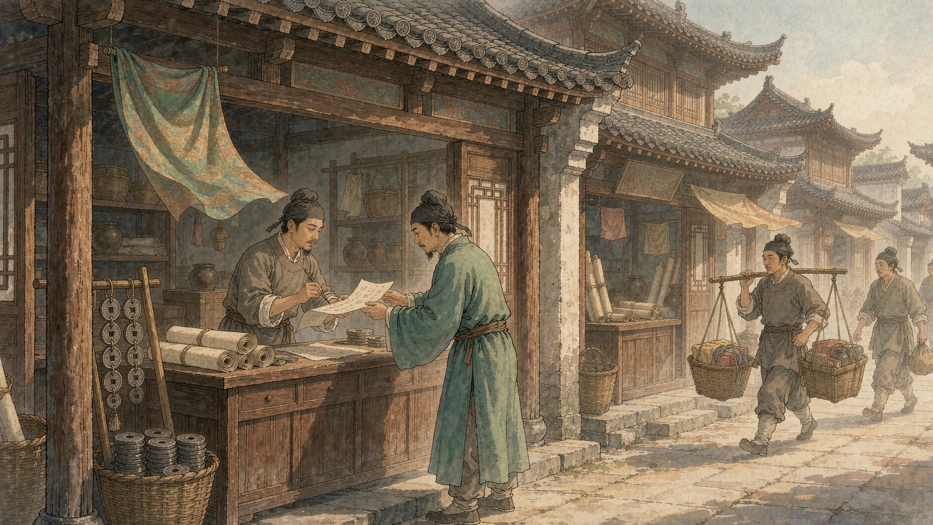 世界最早的纸币，为什么是十六个商人自己印的？
