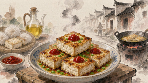 毛豆腐：一块长满白毛的豆腐，凭什么被徽州人叫作上等菜