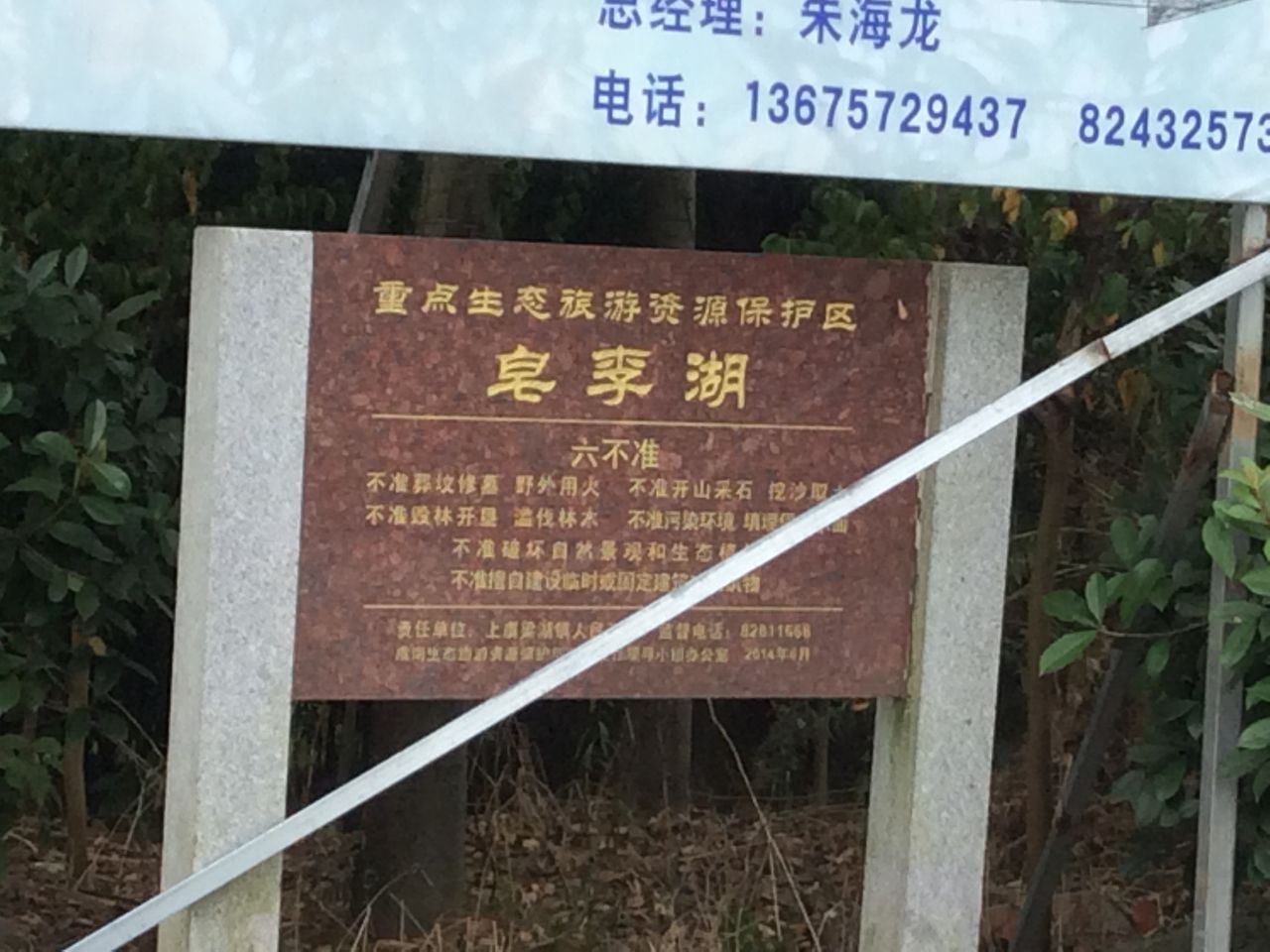 皂李湖自然保护区