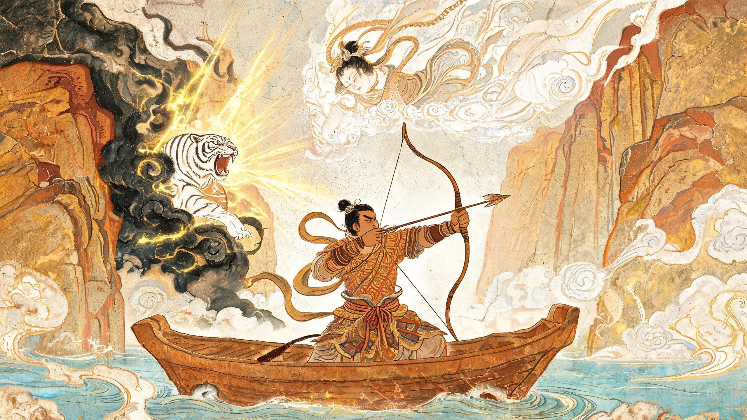廪君射杀盐水女神:一支土船开拓的王国,与一场