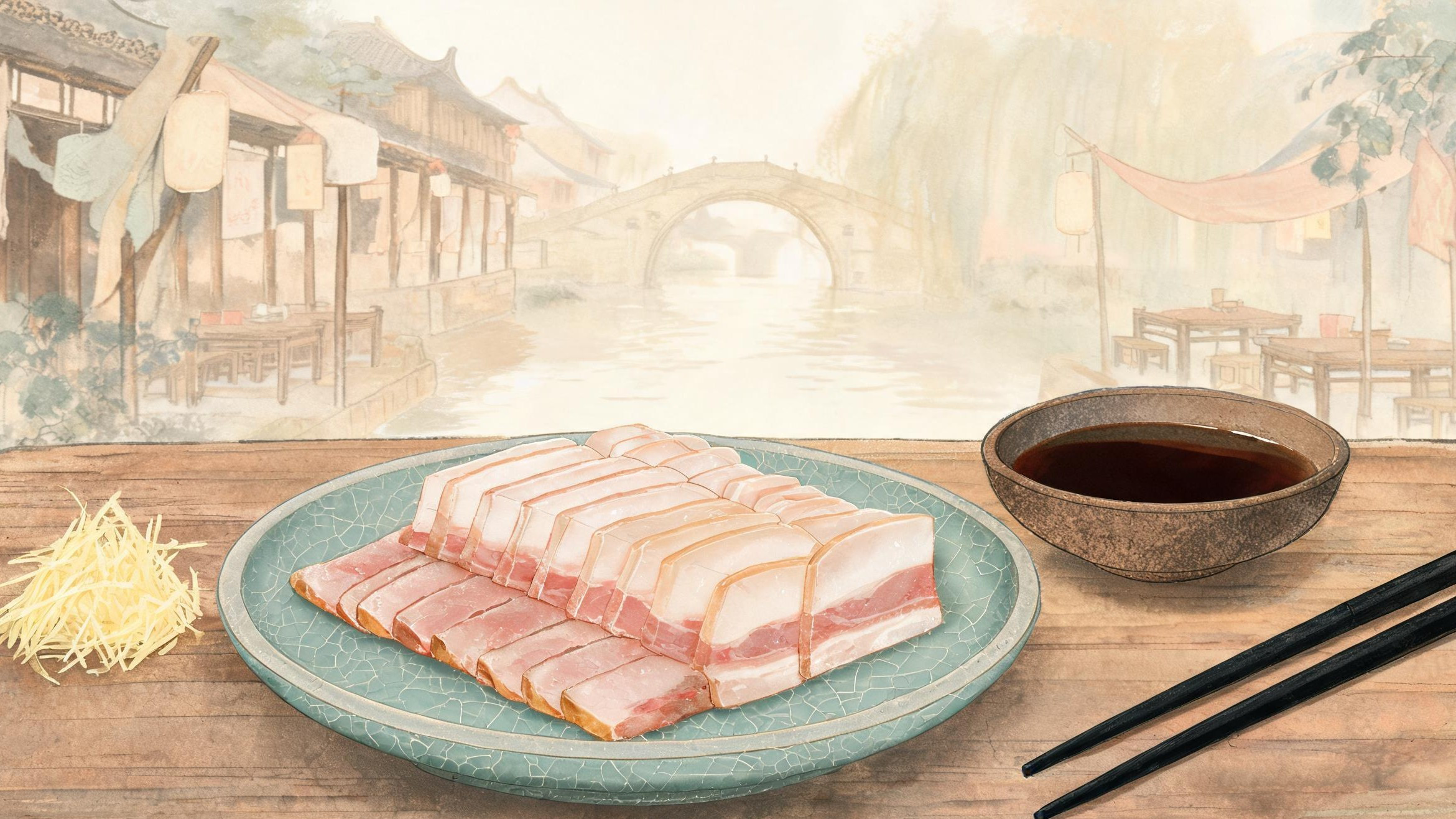 镇江水晶肴肉:一场“硝盐误当细盐”的意外,成就了晶莹剔透的市井珍馐