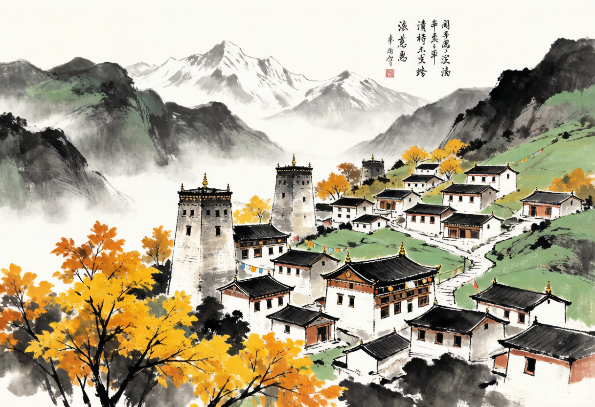 甲居藏寨:藏语'百户人家'的丹巴明珠