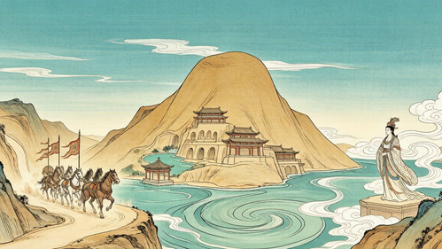 白云在天,山陵自出:周穆王与西王母在陇上那一场酒,为什么要等三年