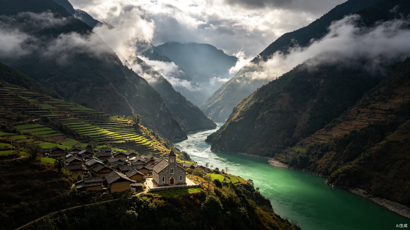 丙中洛：怒江峡谷中的人神共居之地