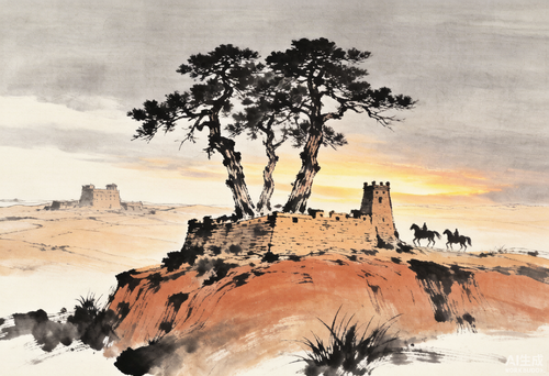 神木:三株古松定名的塞上边城,杨家将从这里出发
