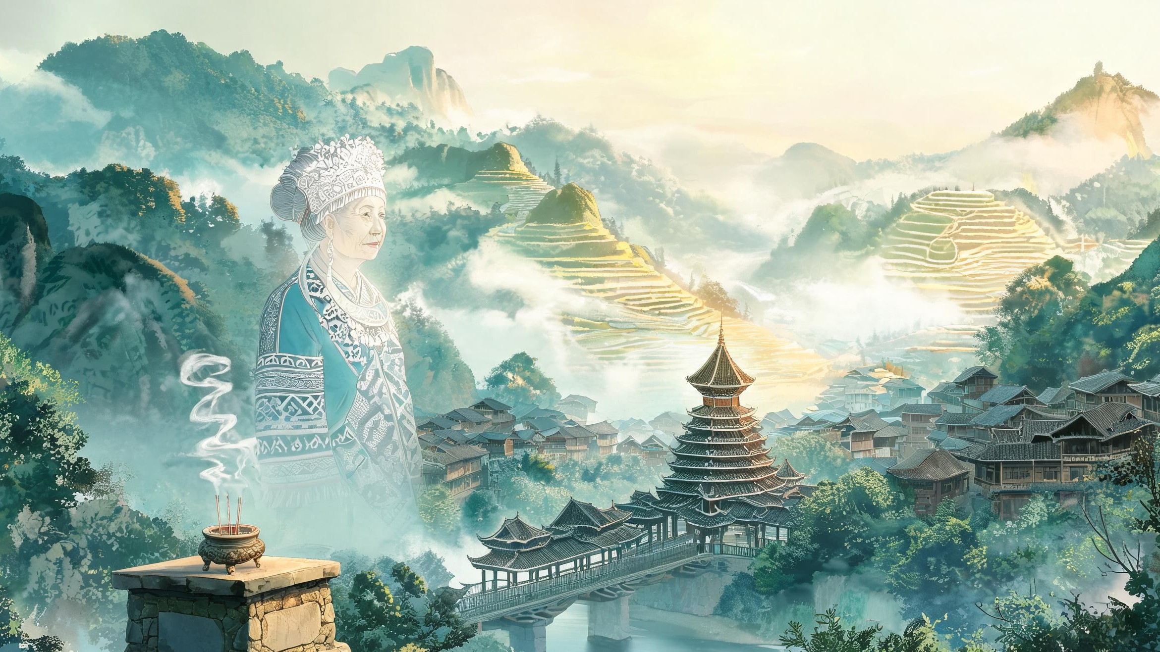 侗族萨岁：藏在萨坛香火里的祖母神