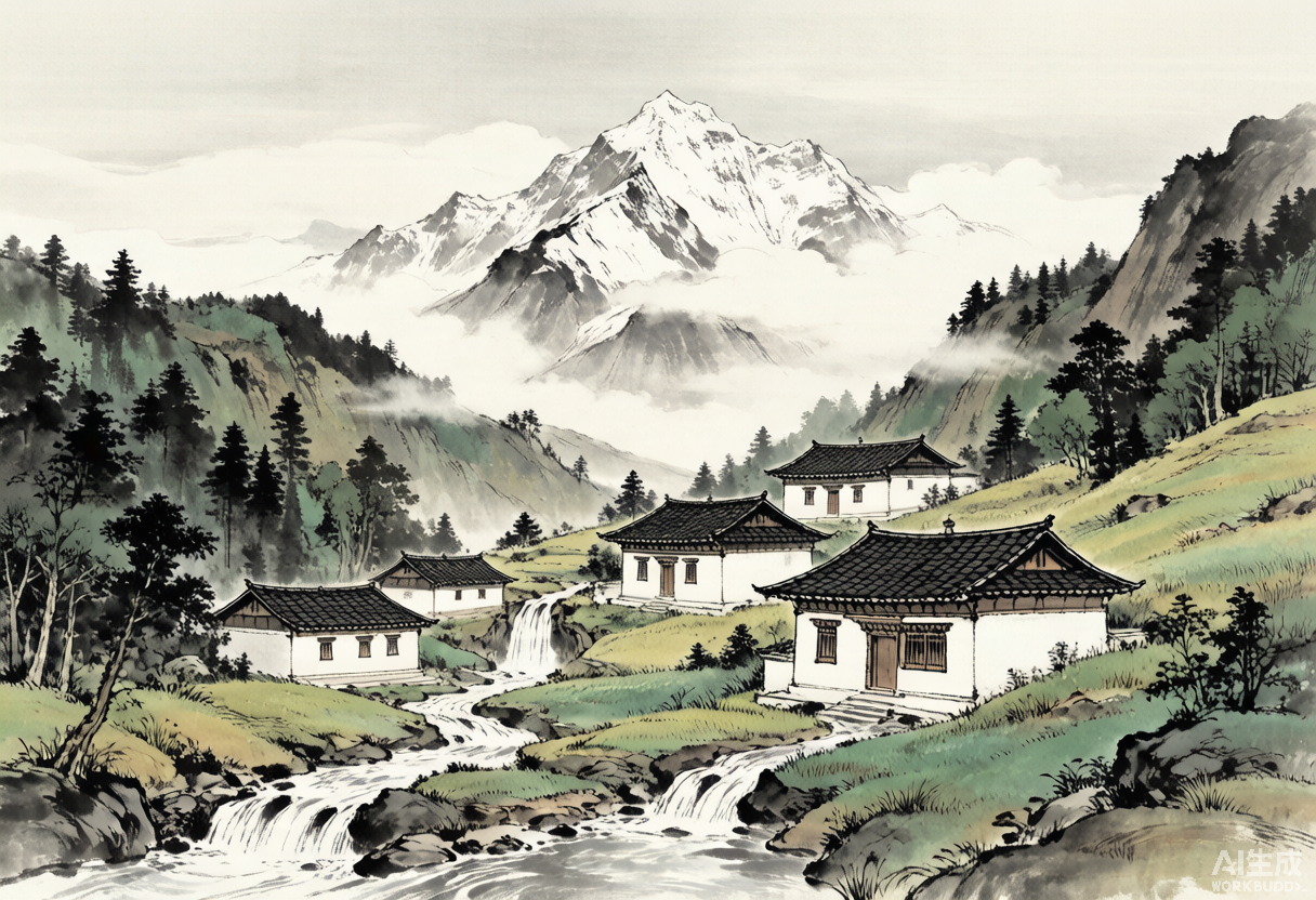 雨崩村:藏语堆柴处的梅里雪山隐世秘境