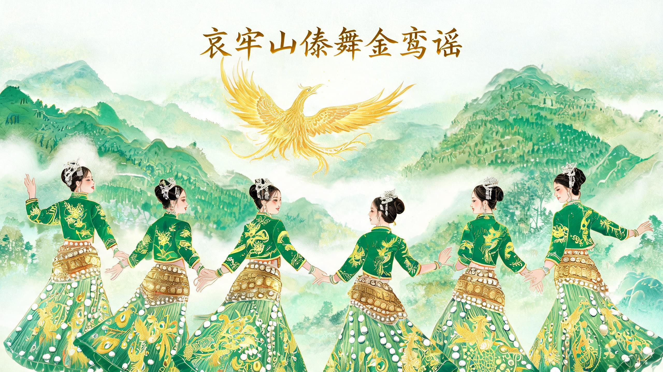 金鸾落羽处:云南哀牢山花腰傣