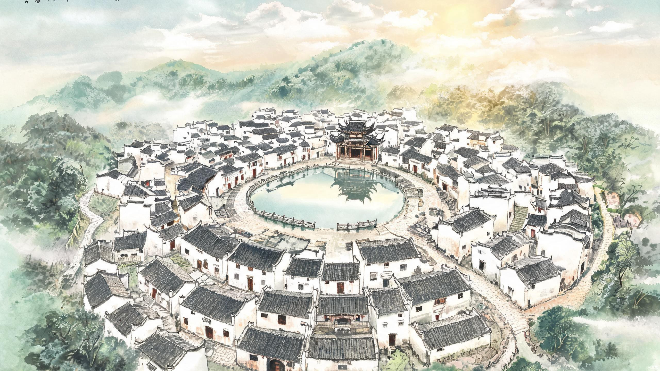 诸葛村:诸葛亮后裔按八卦布局建造的千年秘境