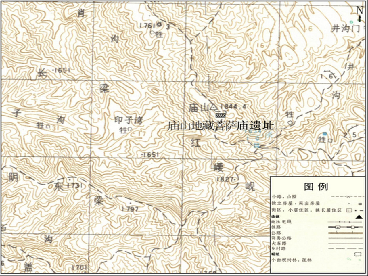 庙山地藏菩萨庙遗址