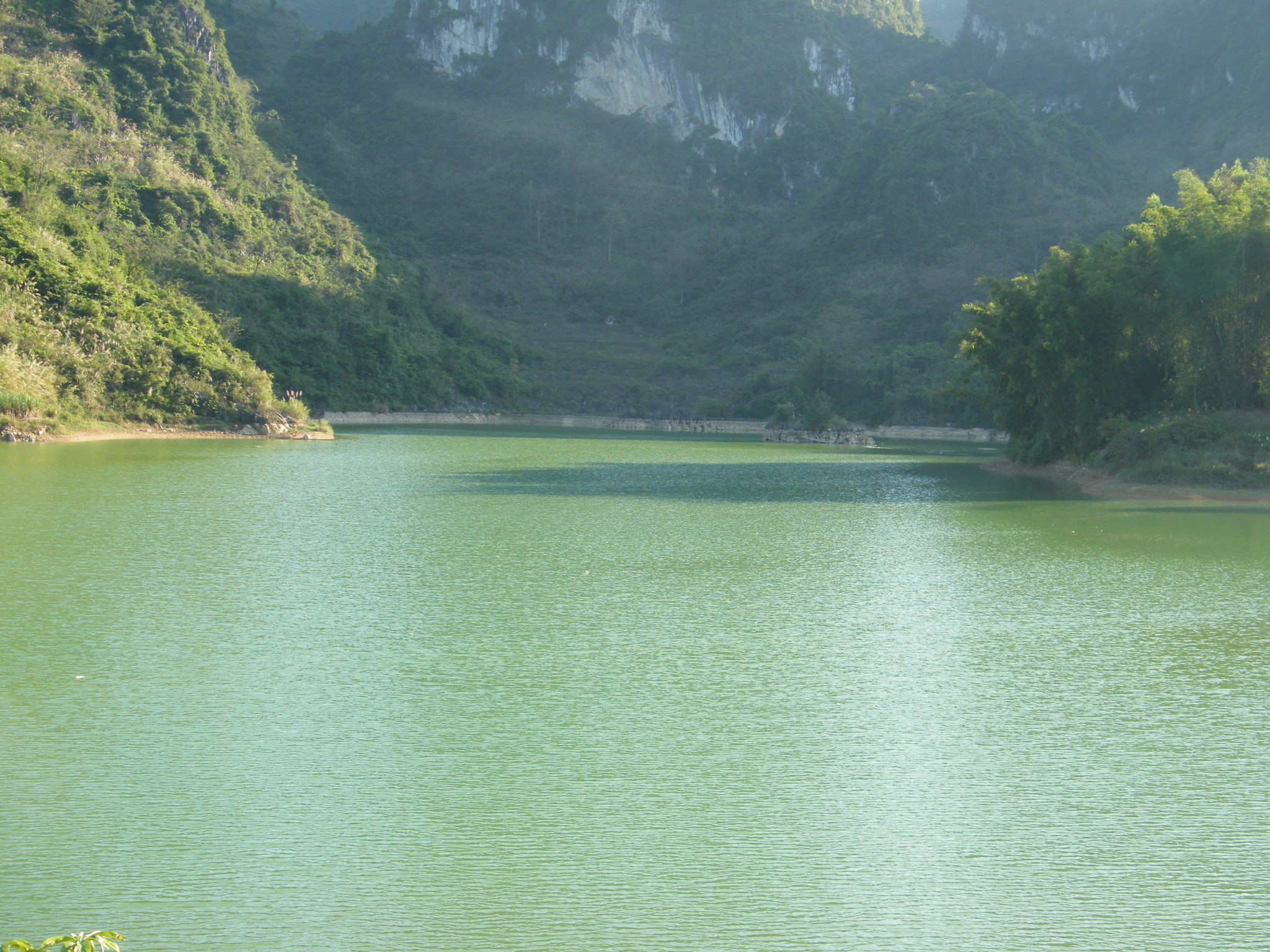 达乐河坝首水库