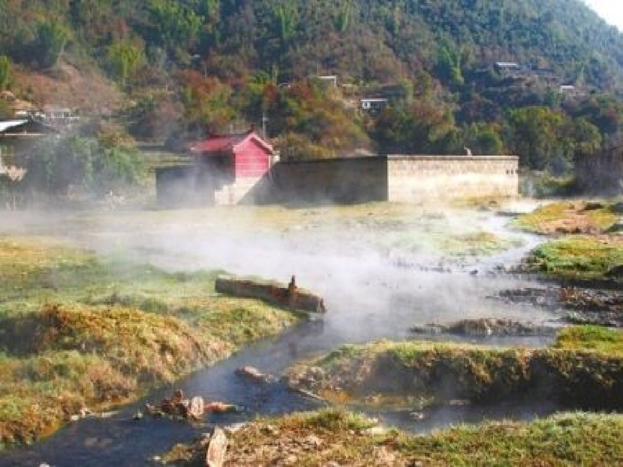 户岛硝塘坝温泉