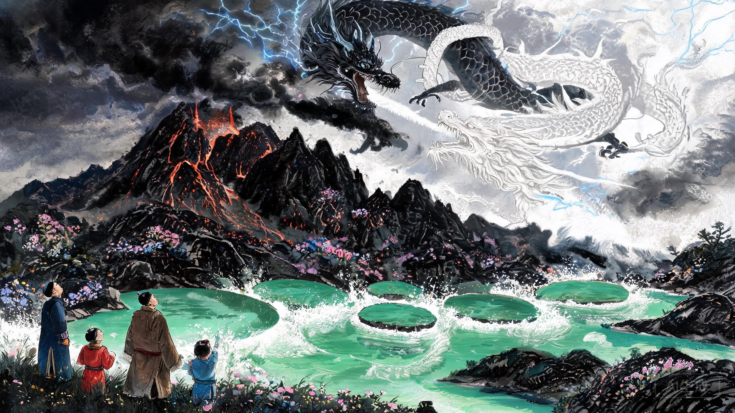 五大连池:黑龙斗白龙,一场龙战劈出的火山天池