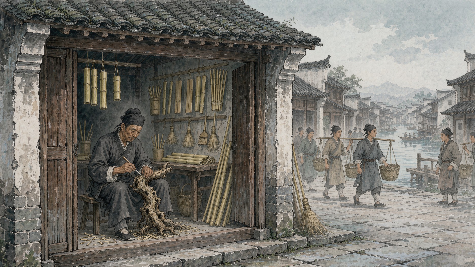 金陵竹刻创始人刻竹子只下几刀，凭什么按两卖？