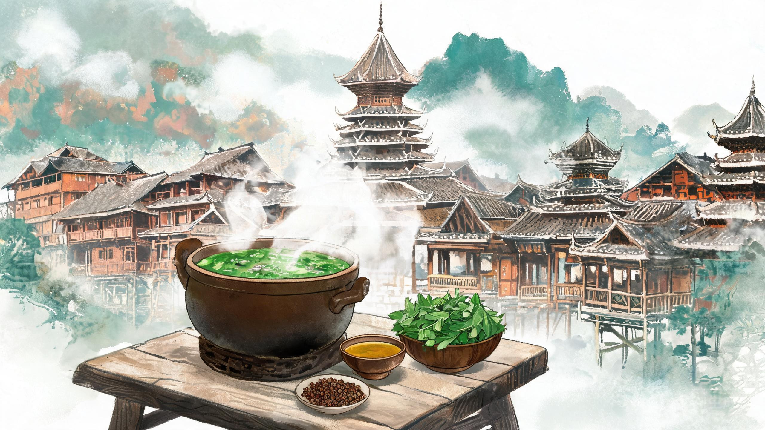 侗家百草汤：从江牛瘪里的山林密码