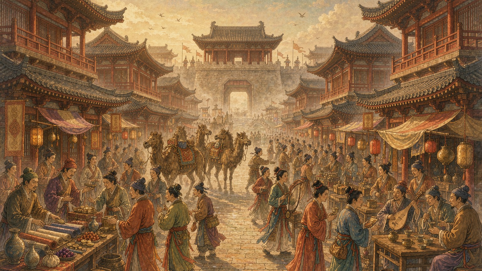 买东西为什么不叫买南北？一千多年前长安城的地图上，早就画好了答案