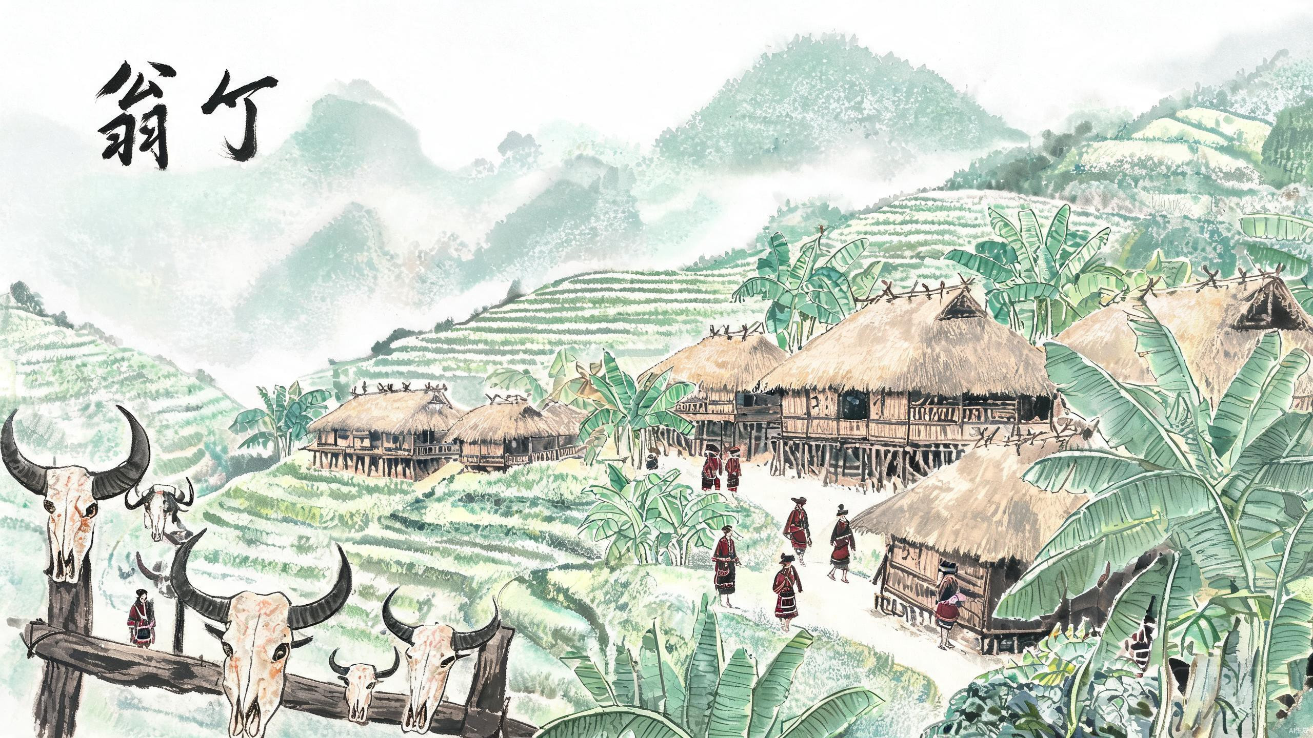 翁丁:佤语里的水声,中国最后的原始部落
