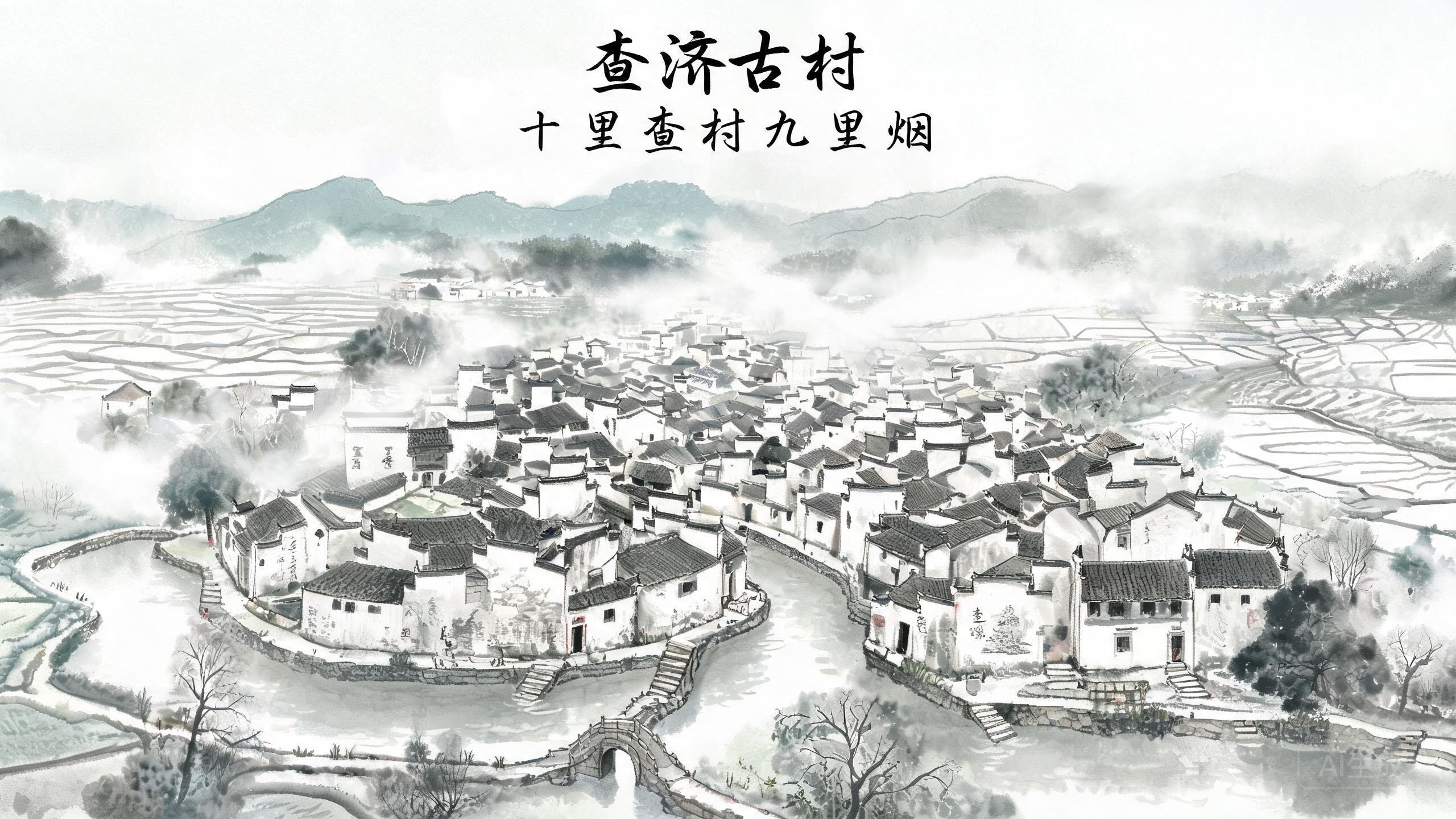 查济古村:因查姓先祖卜居而名的
