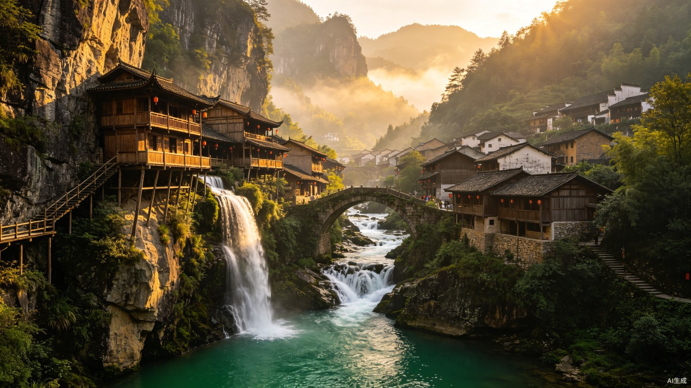 望仙谷:悬崖上的仙居人间